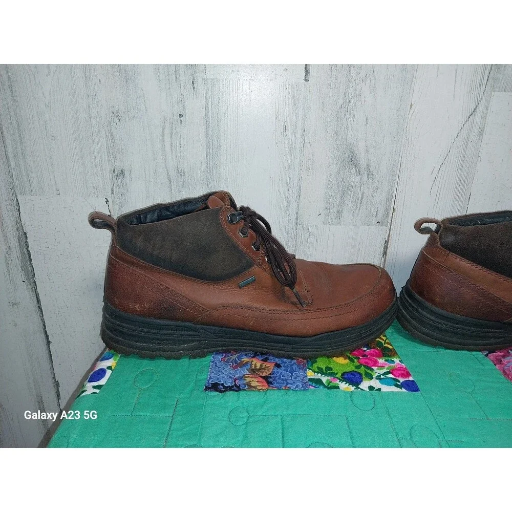 Abeo 24/7 Ridley Boots Lace Up Slip Resistance Brown Men's Size 11.5